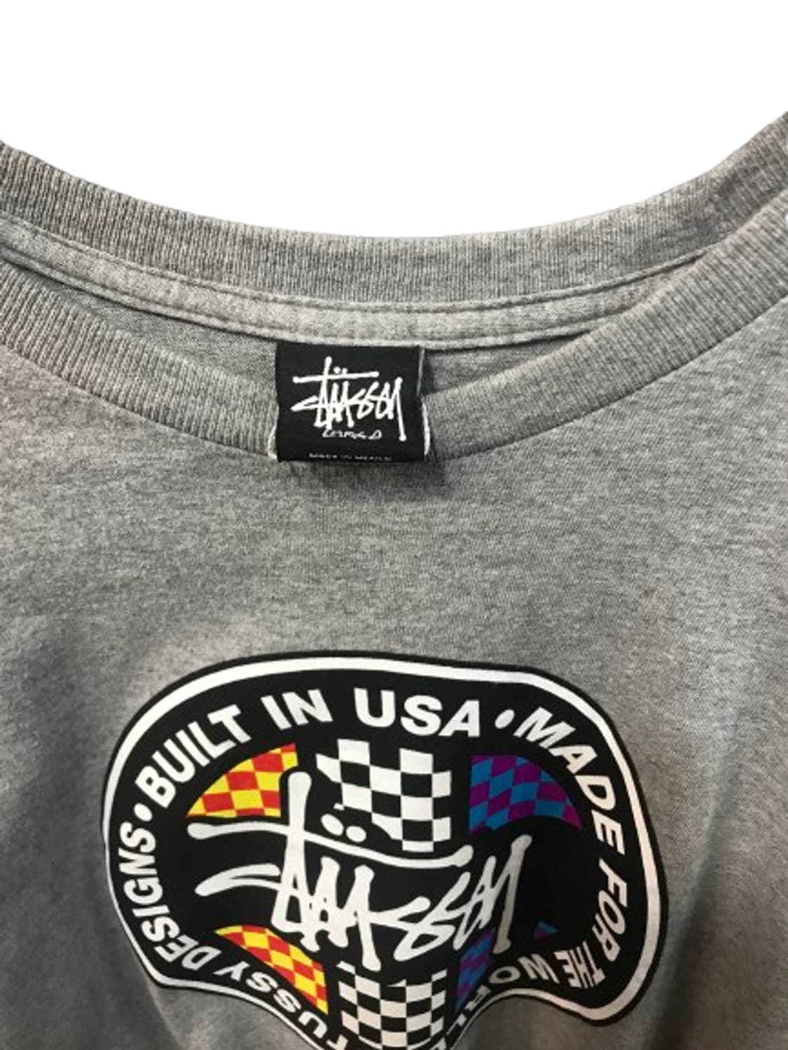 스투시 그래픽 그레이 티셔츠 상품이미지4