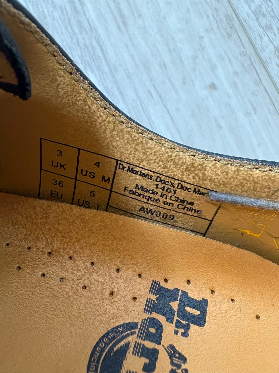 닥터마틴 1461 3홀 나파 220 상품이미지8