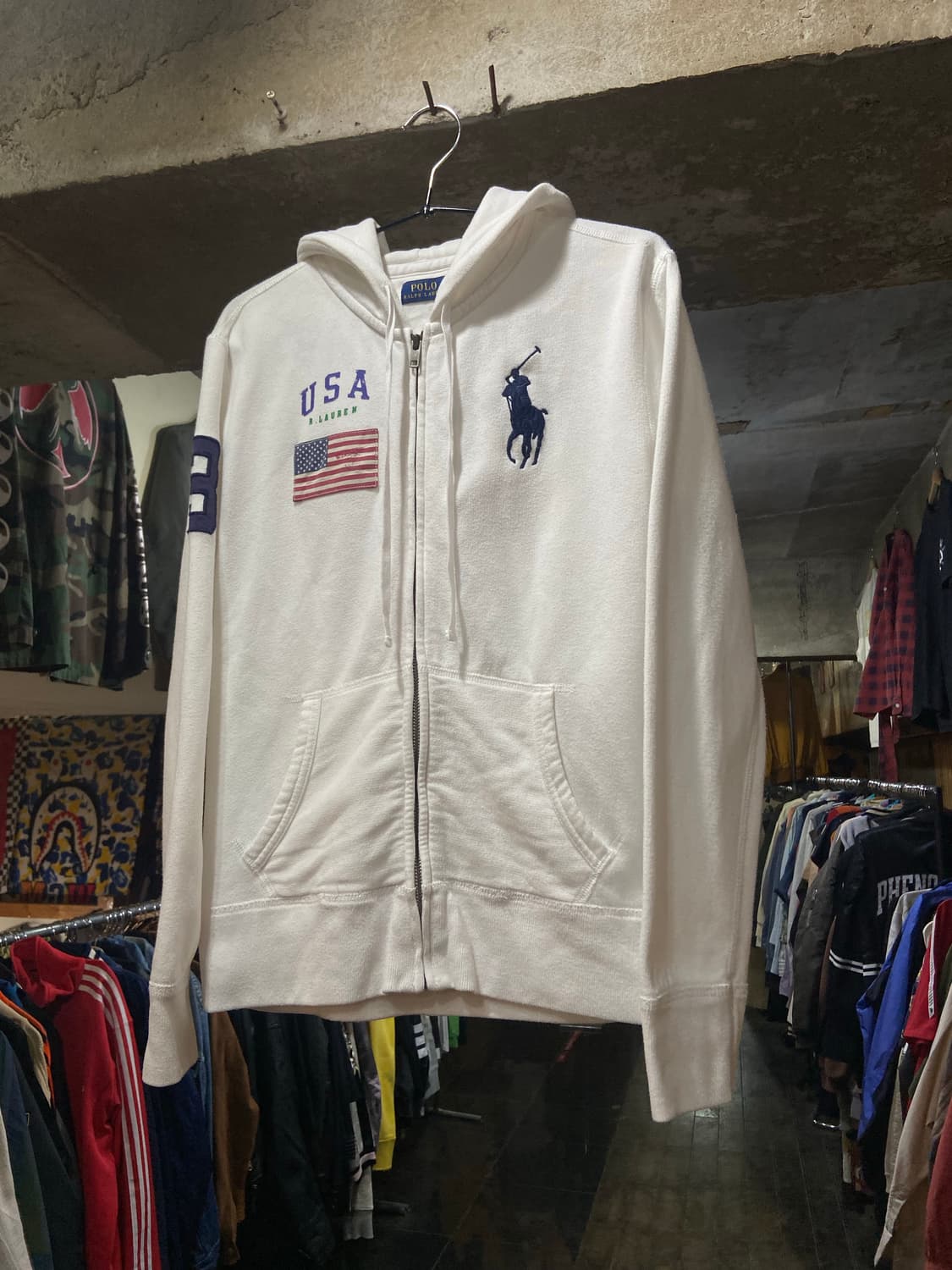 Polo Ralph Lauren 폴로 랄프로렌 빅포니 성조기 후드 상품이미지2