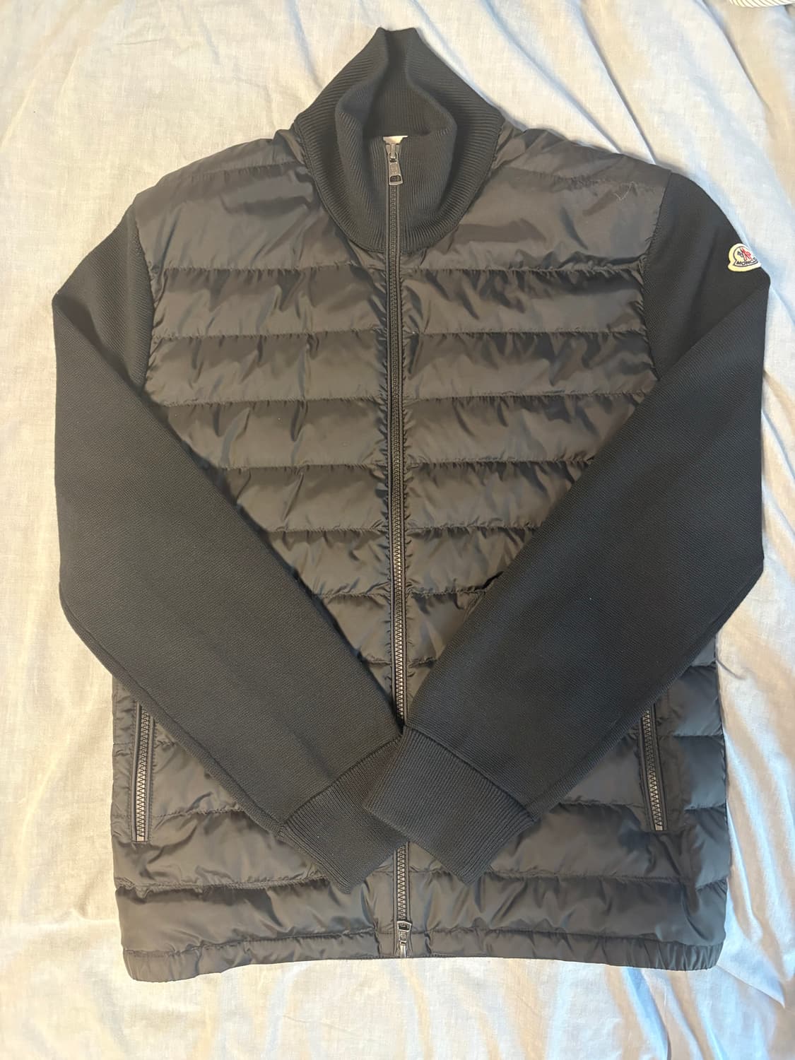 몽클레어 니트패딩 블랙 L 24fw 상품이미지1