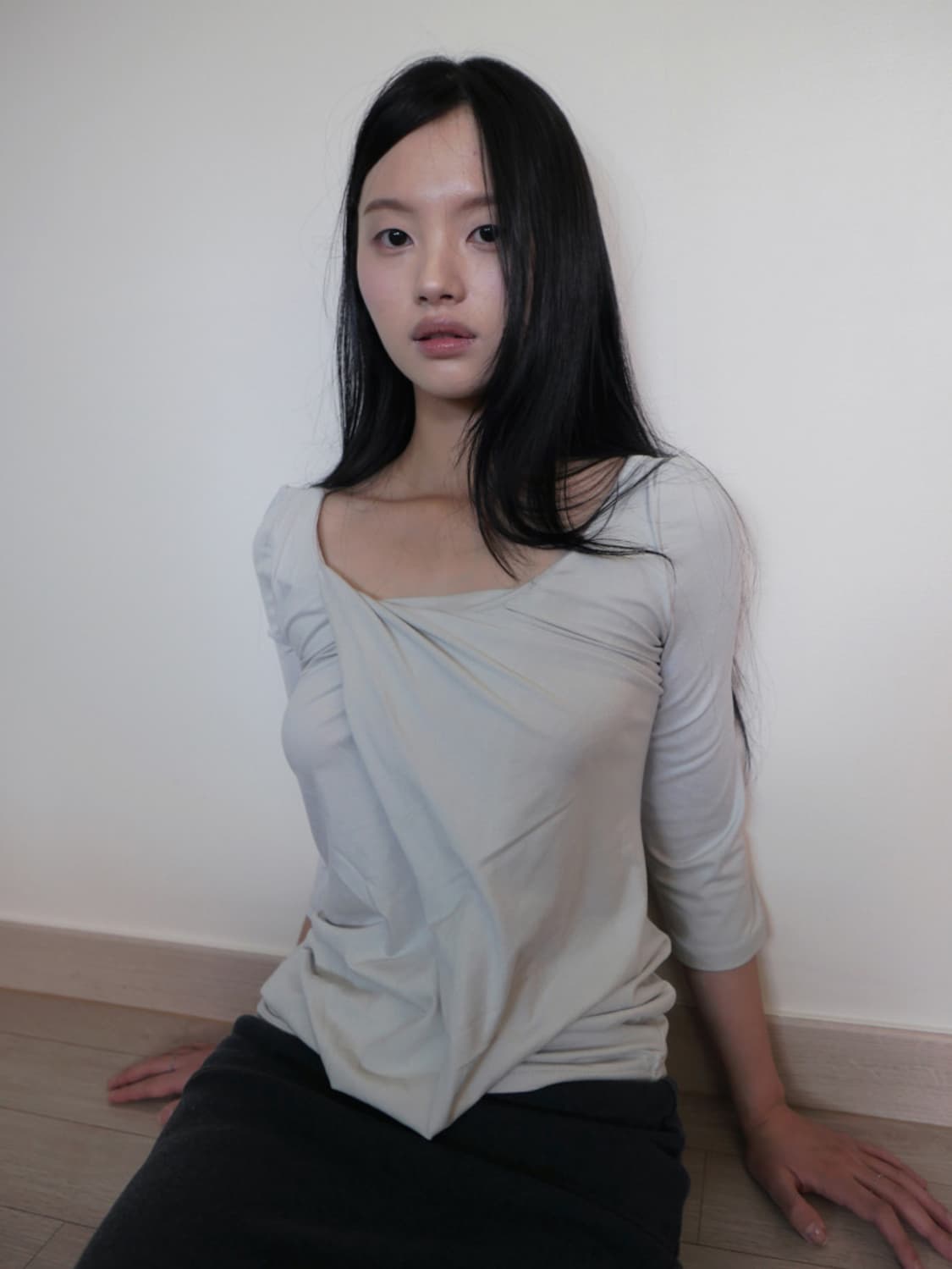 베이비랩 파운틴 티 fountain t powder grey 상품이미지1