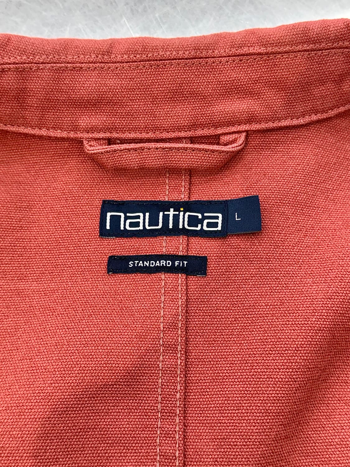 노티카 데크 초어 캔버스 워시 레드 셔츠 자켓 상품이미지7