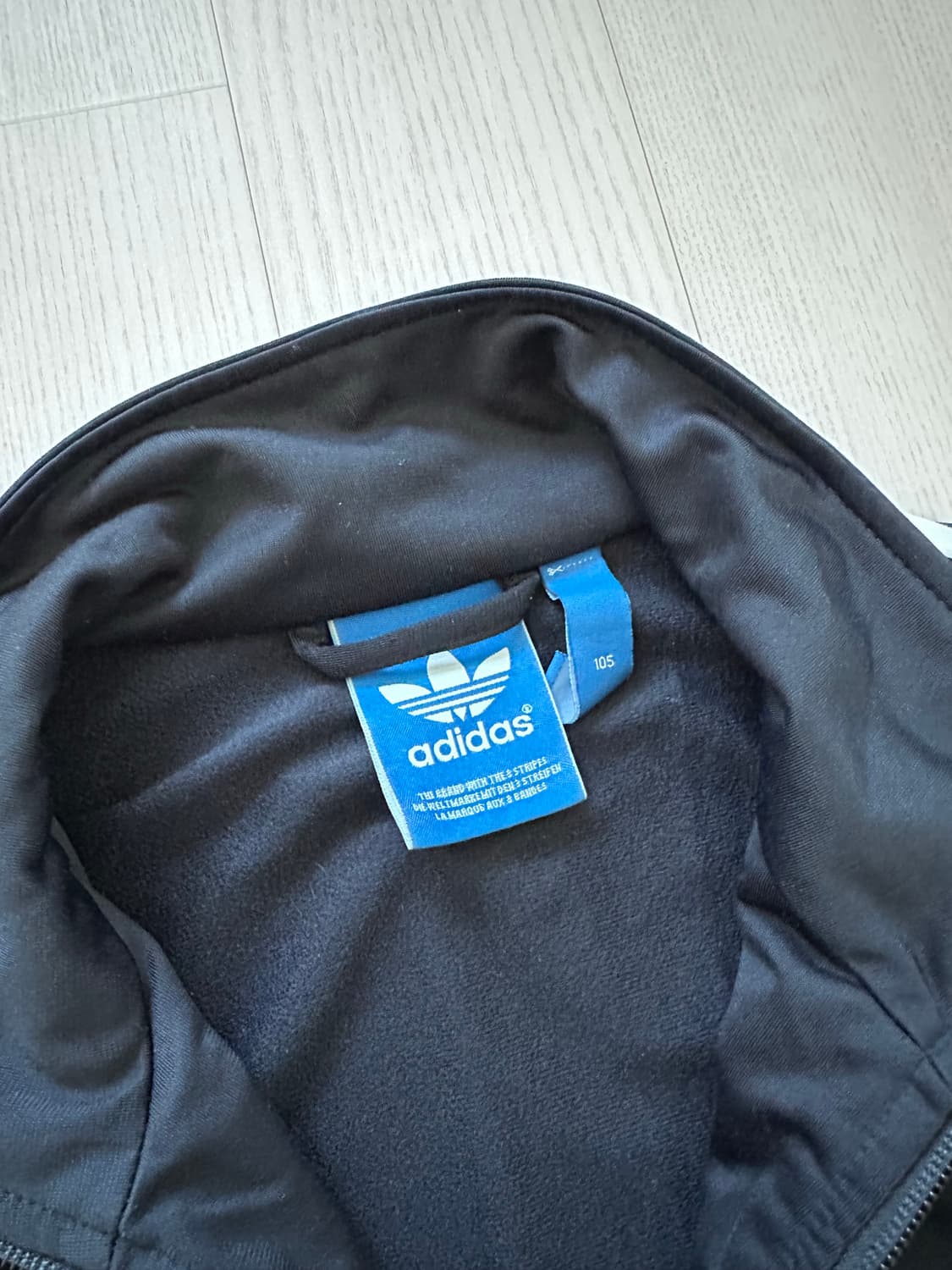 아다다스 구파이어버드 네이비 화이트 트랙탑 져지 상품이미지7