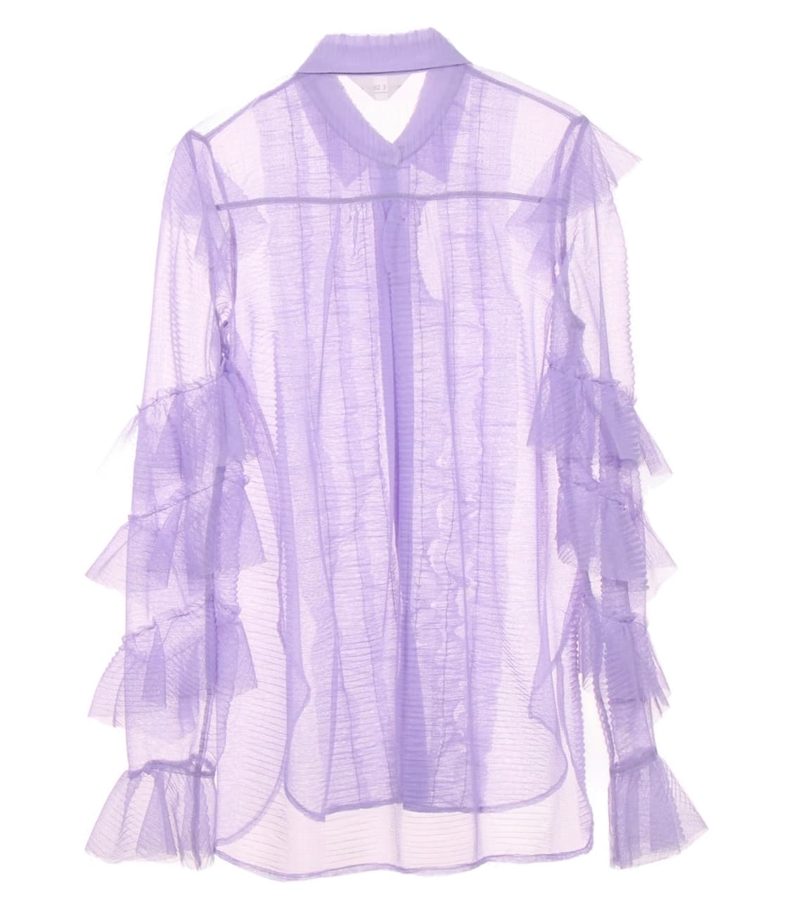 듀이듀이 시스루 러플 블라우스 상품이미지3