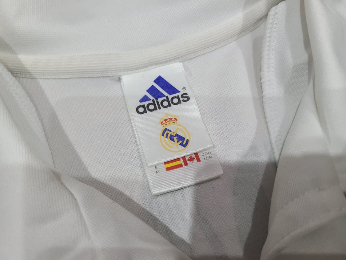 아디다스 02 03 레알마드리드 100주년 올드레플 축구져지 상품이미지3