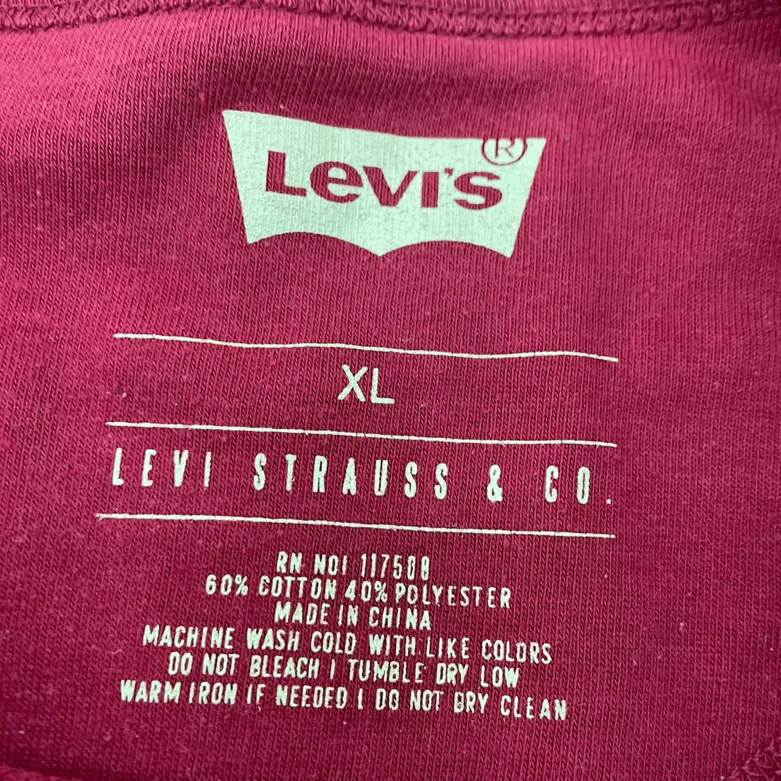 리바이스 와플 롱슬리브 상품이미지4