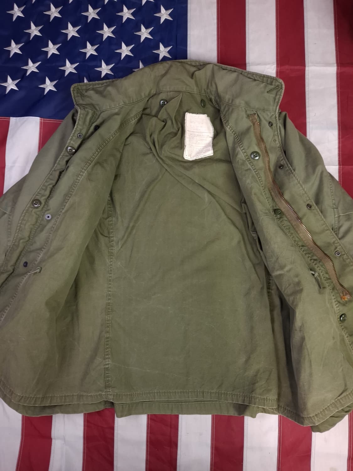 오리지날 미군 70's 지급용 3세대 M-65 필드 야상 상품이미지6