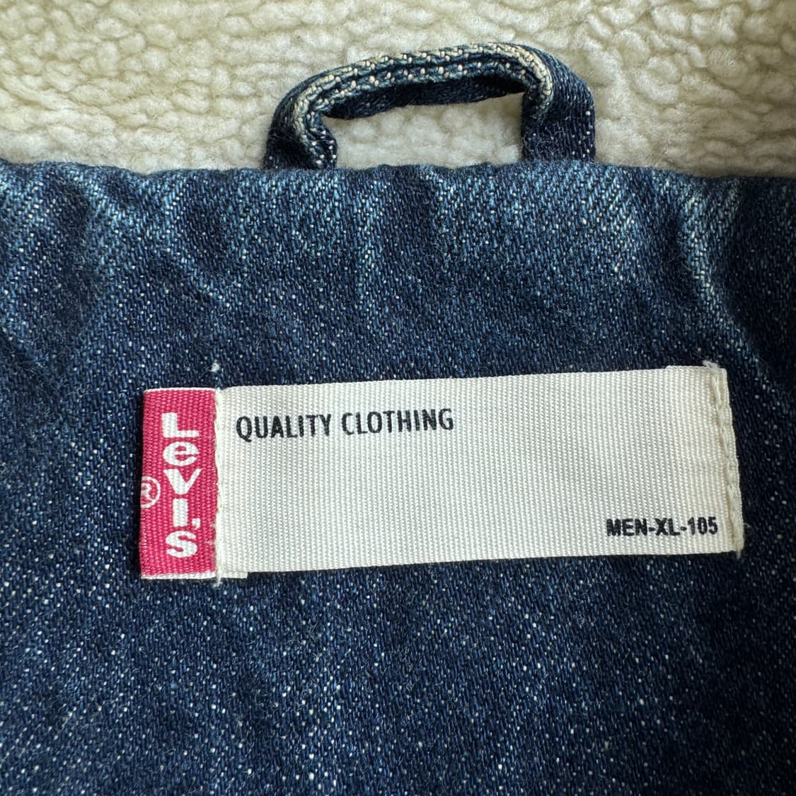 리바이스 쉐르파 카라 트러커 데님자켓 상품이미지8