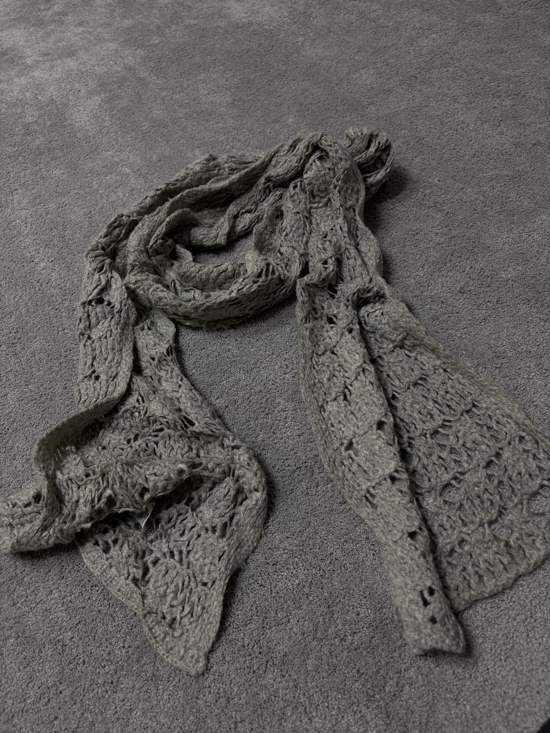 Vintage grunge punk mood net muffler  상품이미지3