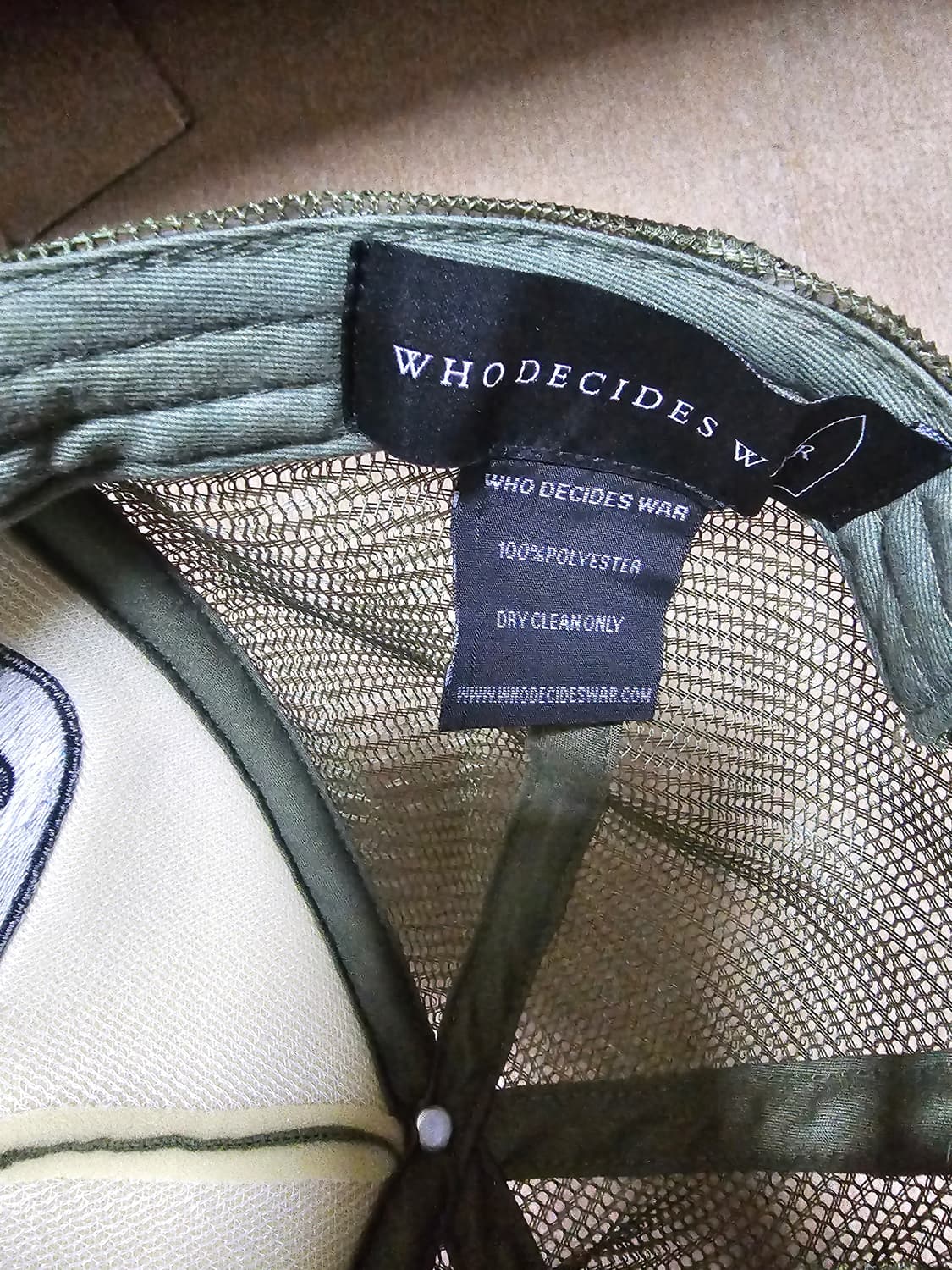 who decides war 트러커 햇 상품이미지6