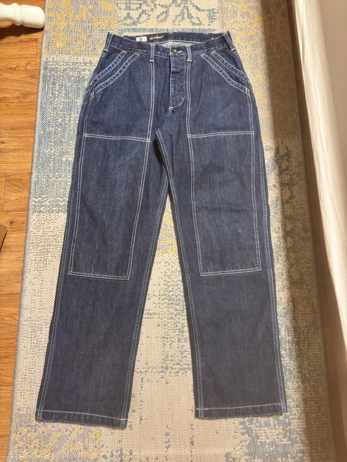 프리휠러스 쵸퍼빌더 14oz 데님 트라우저 상품이미지1