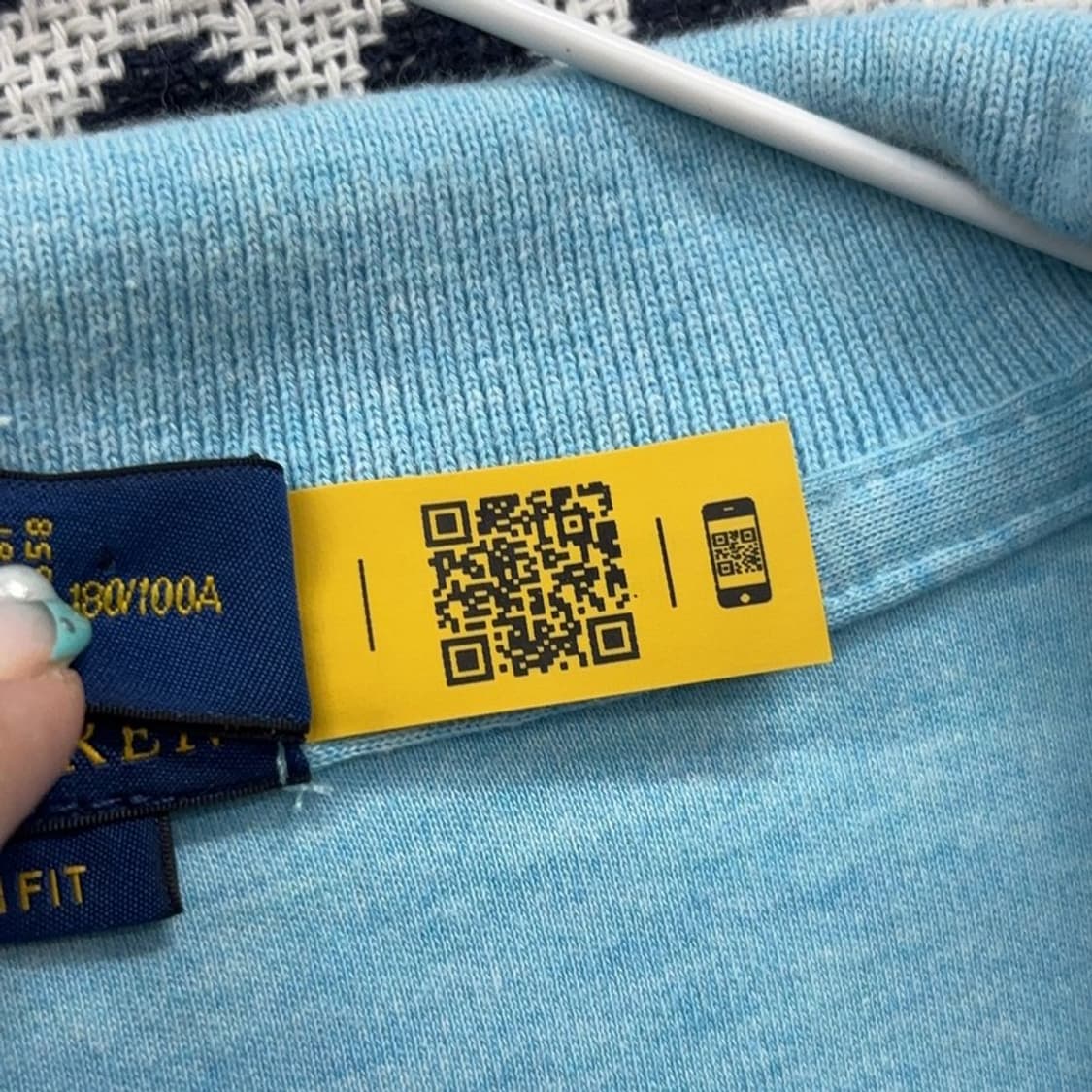 폴로 랄프로렌 신형 QR 커스텀슬림핏 반팔카라티 L P00326 상품이미지4