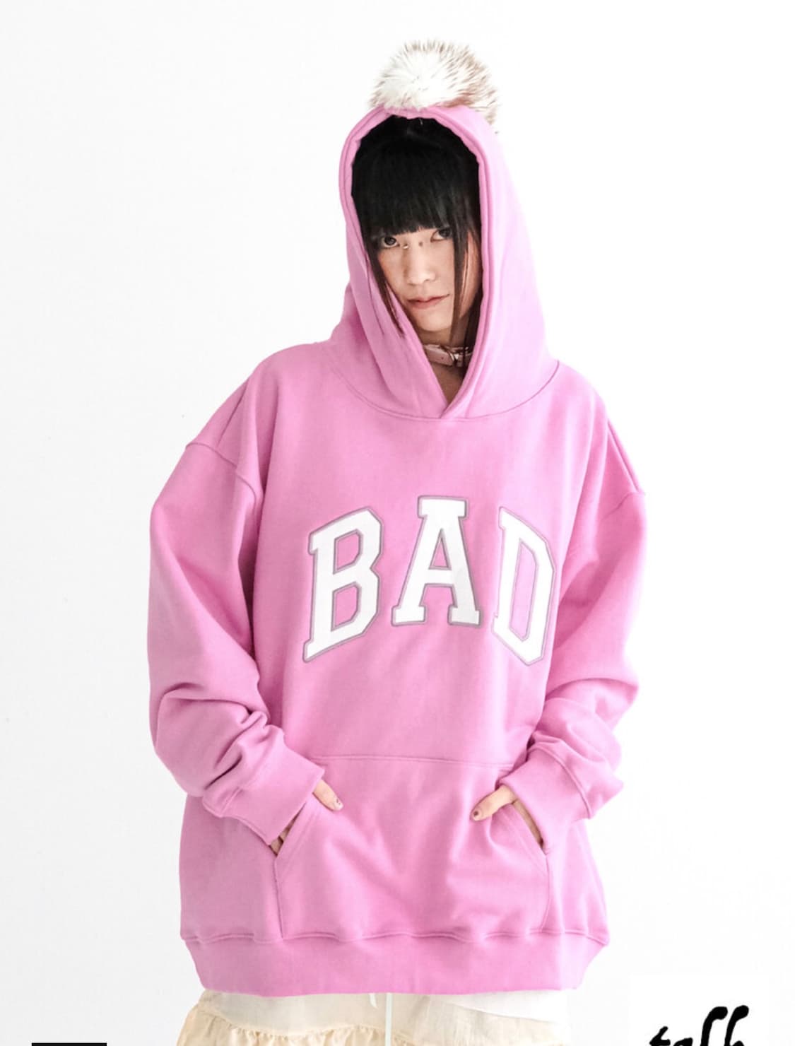 (!!구해요) 샵페어리 후드 BAD trim hoodie 핑크 >구해요< 상품이미지1