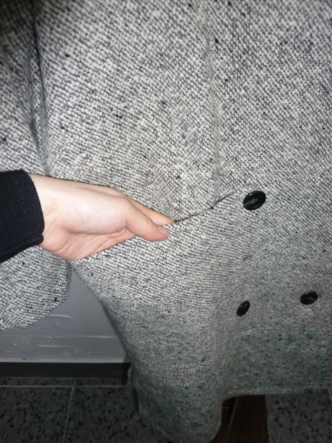 Mist grey sky wool coat 상품이미지7