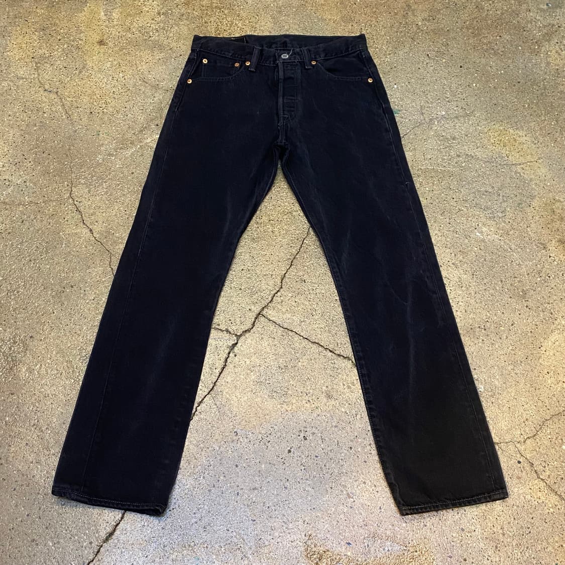 미국 빈티지 리바이스 501 블랙진 청바지 상품이미지1