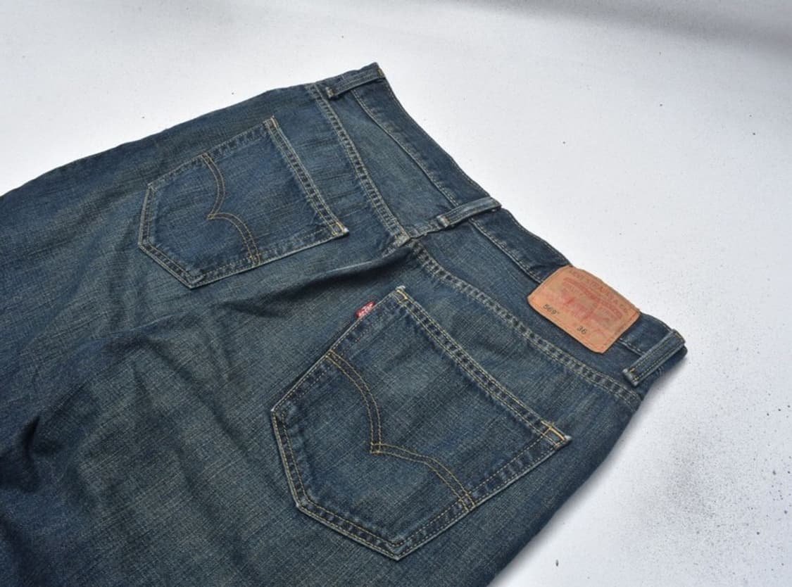 리바이스 569 데님 쇼츠 청바지 반바지 36 M0013 상품이미지5