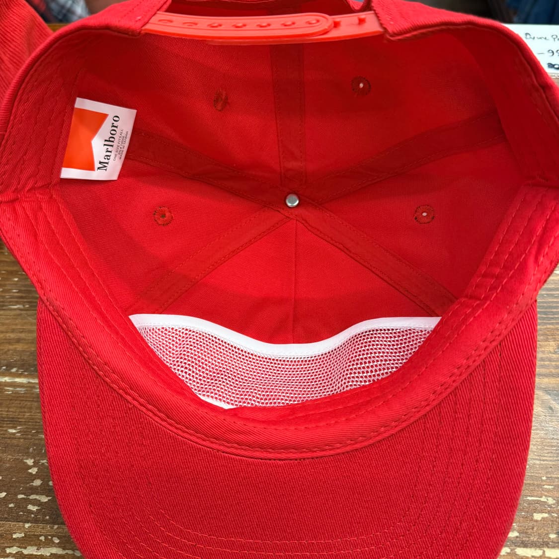 말보로 레드 레이싱 캡 상품이미지3
