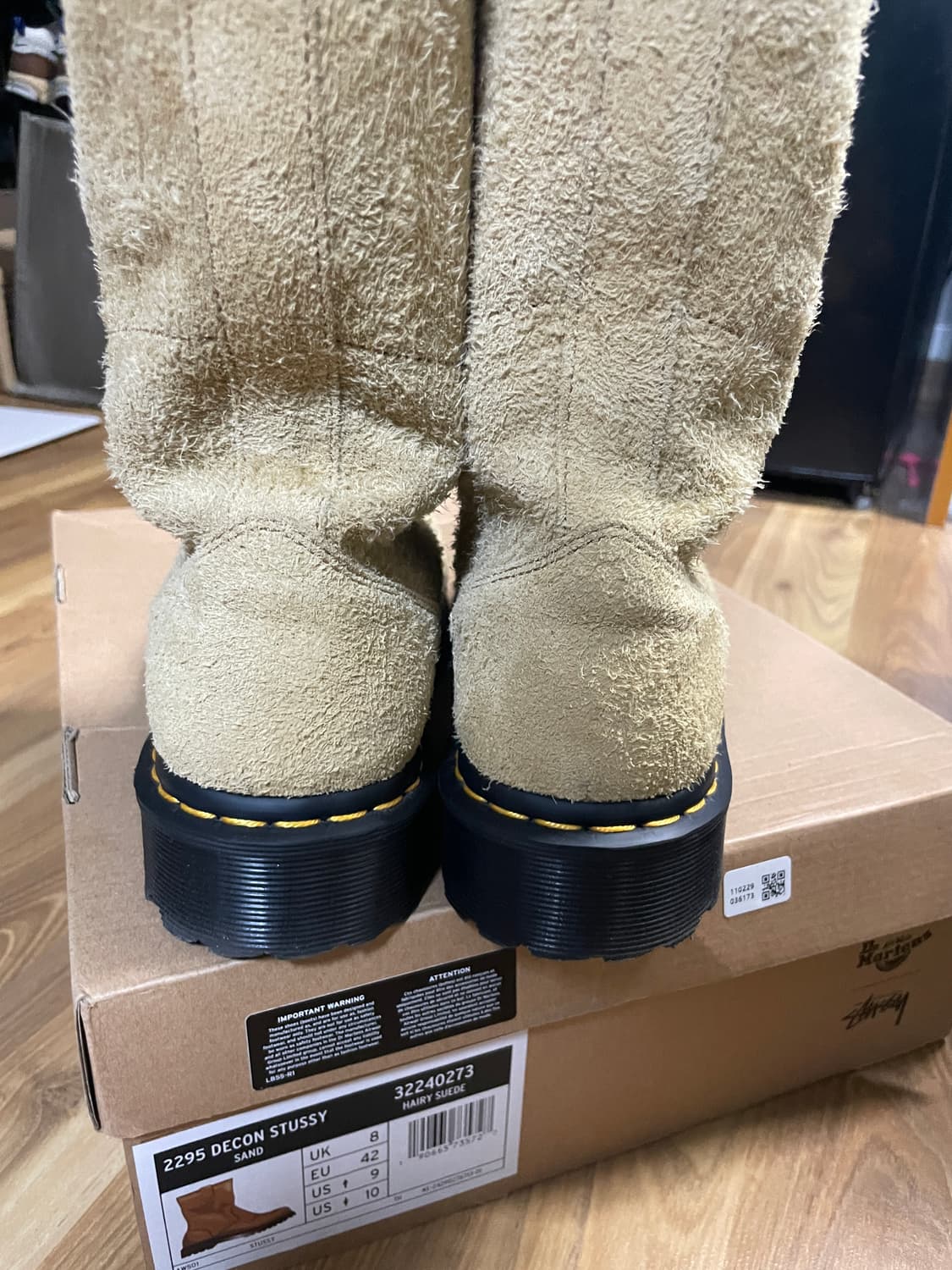 스투시 닥터마틴 2295 데콘 스웨이드 부츠 상품이미지9