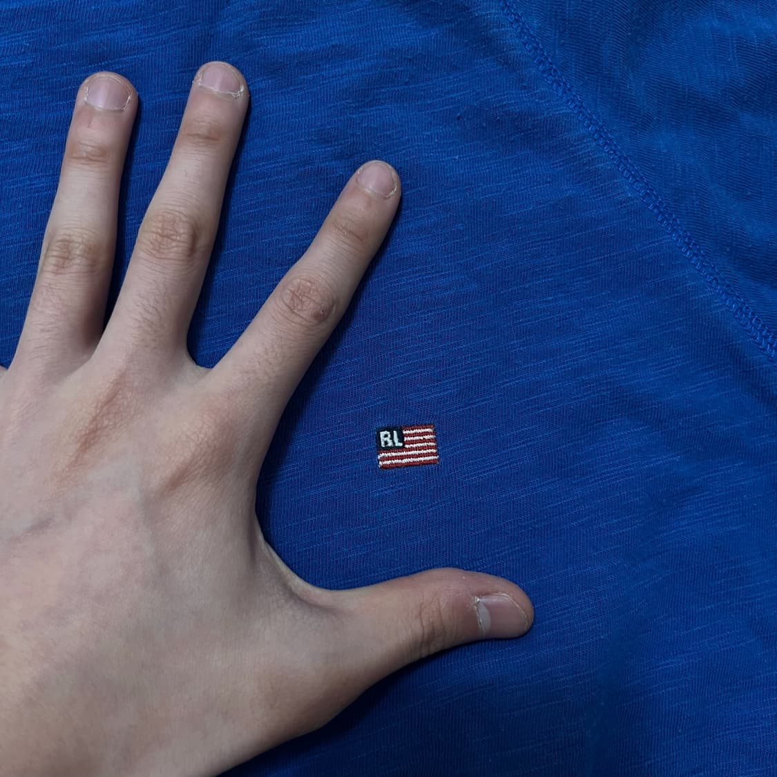 폴로 랄프로렌 USA 빈티지 롱슬리브 긴팔티 XL 상품이미지3