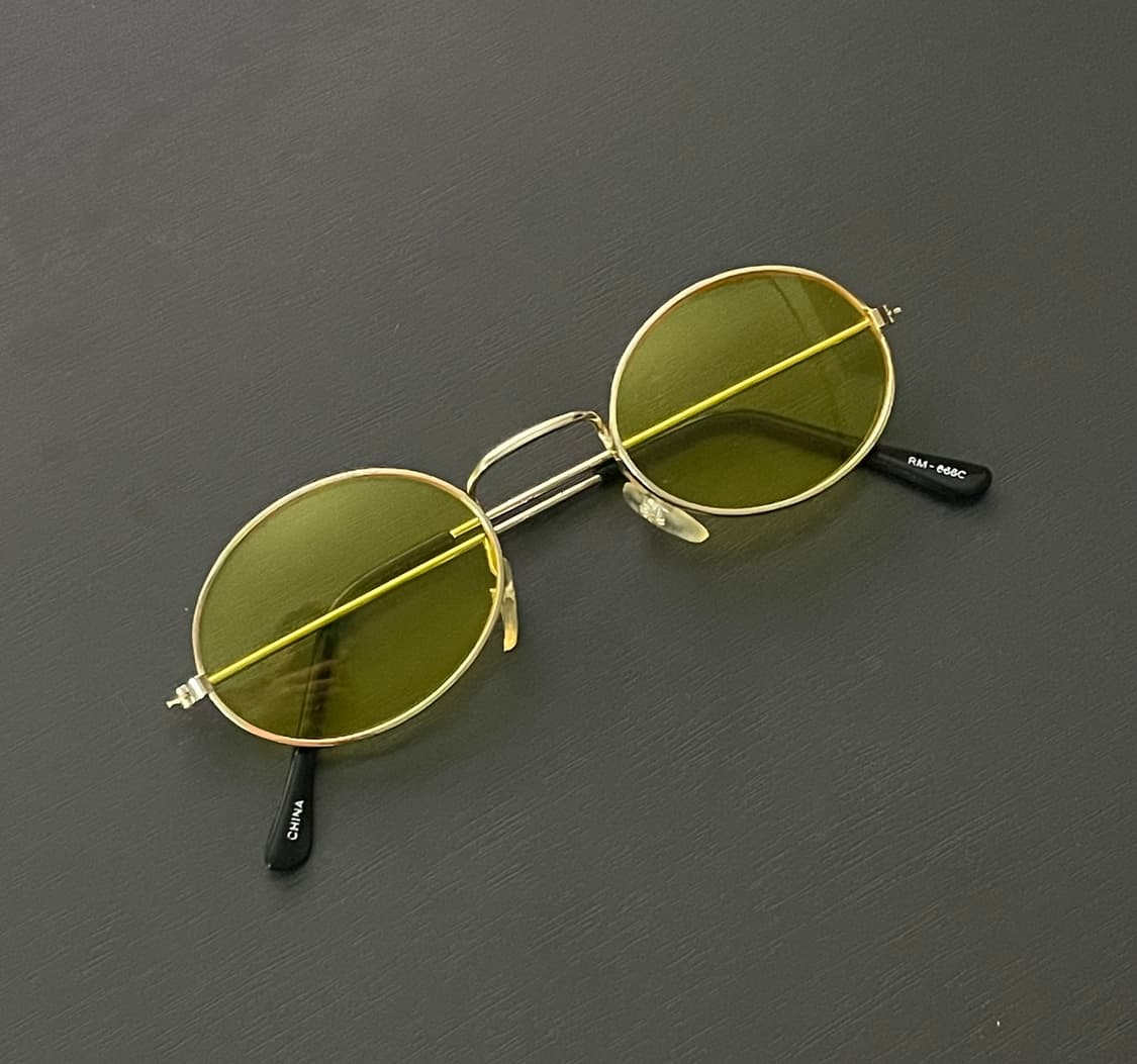 빈티지 옐로 렌즈 선글라스 / Vintage Sunglasses 상품이미지1