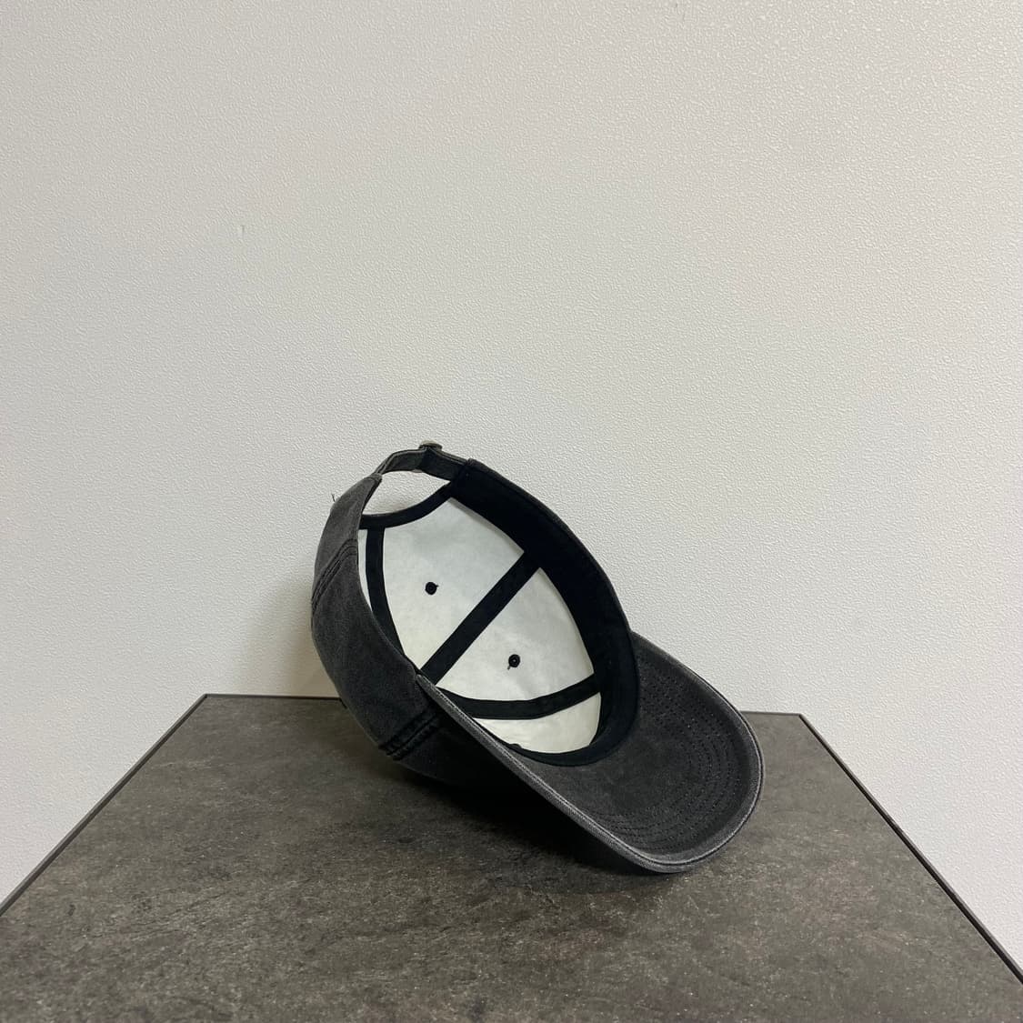 (OS) 슈프림 6패널 볼캡 모자 피그먼트 블랙 상품이미지7