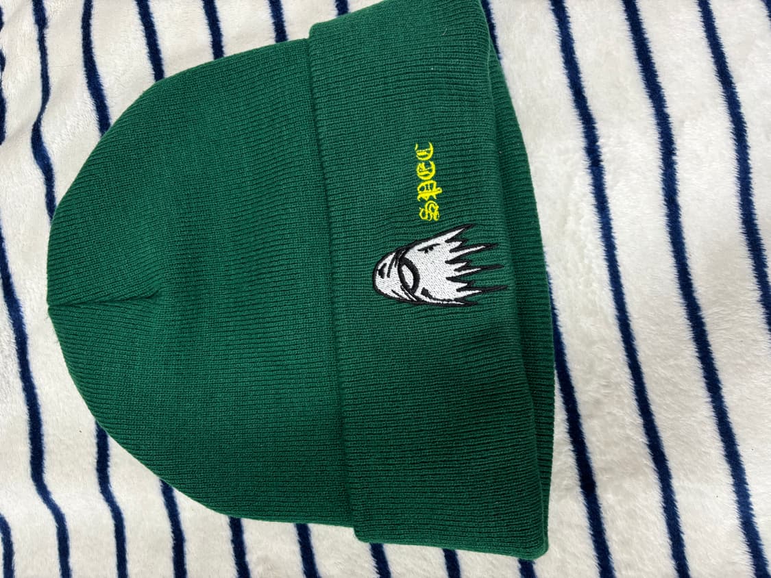 크롬하츠 매티보이 스팩 비니 그린 상품이미지3