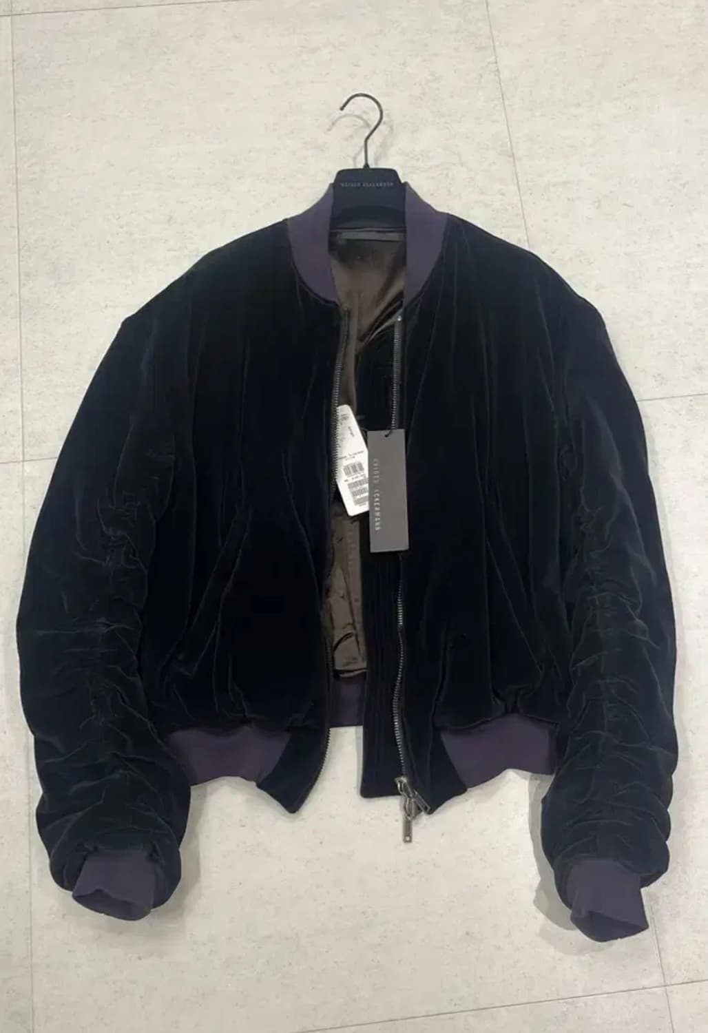 [S] 하이더아커만 15FW 벨벳 퍼스 봄버 상품이미지1