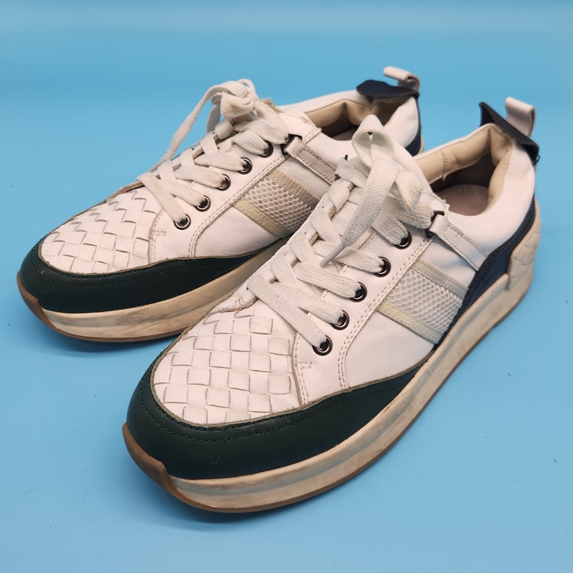 o 보테가베네타 레더 남성스니커즈 42 270 상품이미지1