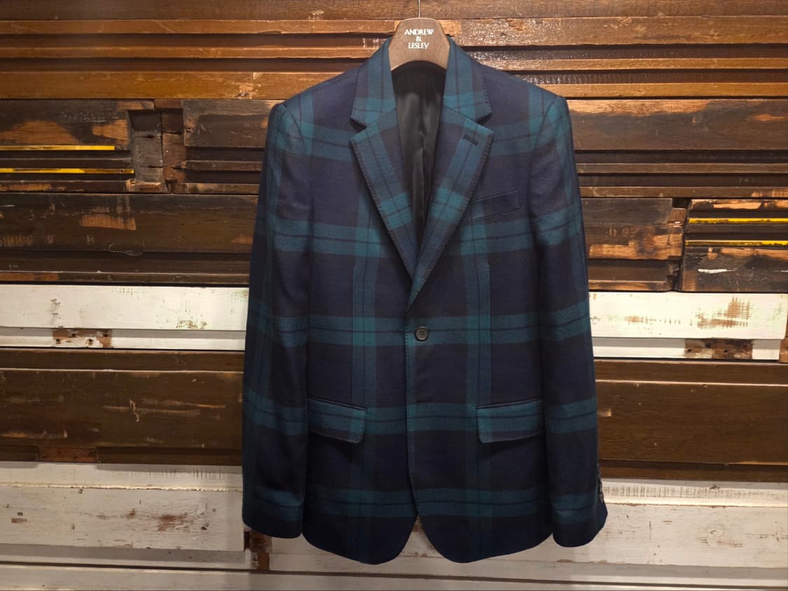 발렌티노 블랙와치 테일러드자켓 상품이미지1