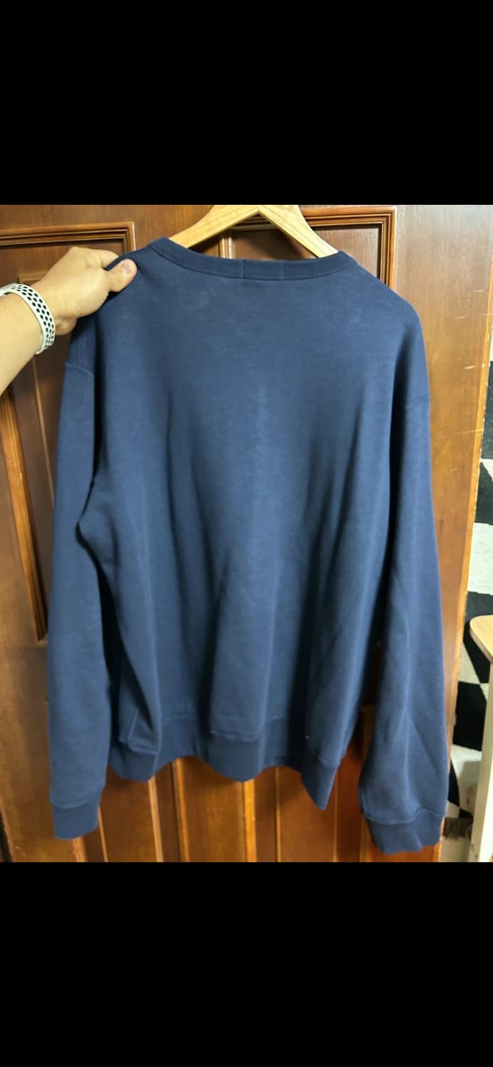 XL 폴로 랄프로렌 로고 맨투맨 네이비 상품이미지2