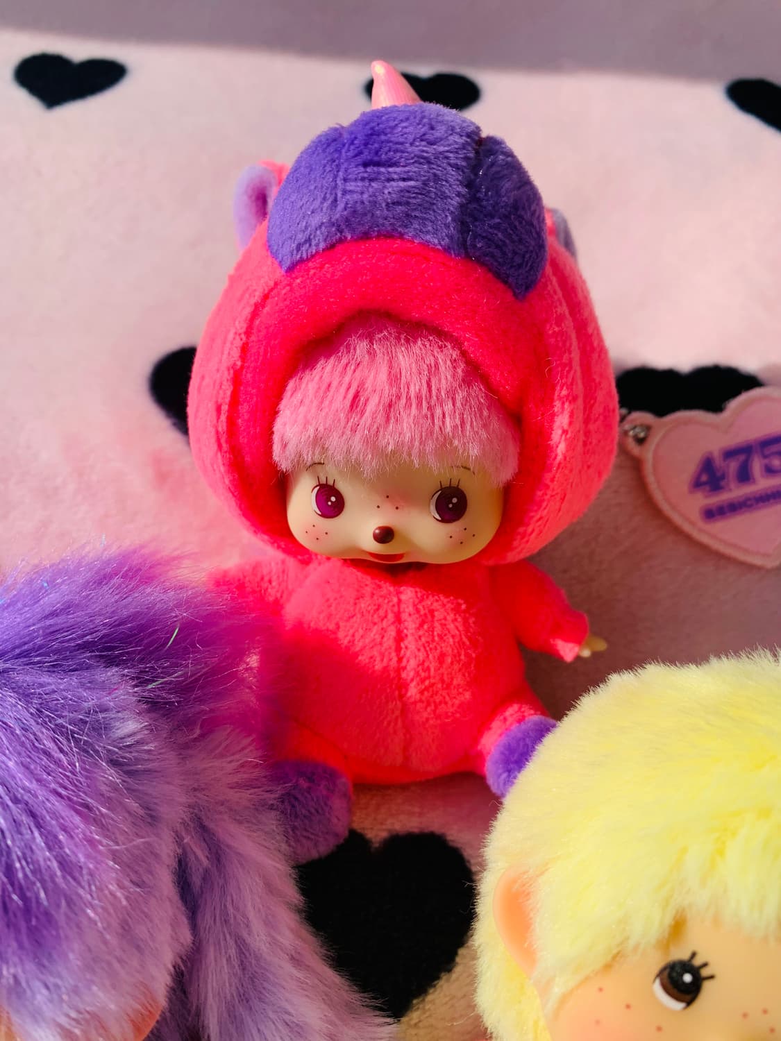 몬치치 키링세트💜🩷💛 상품이미지8