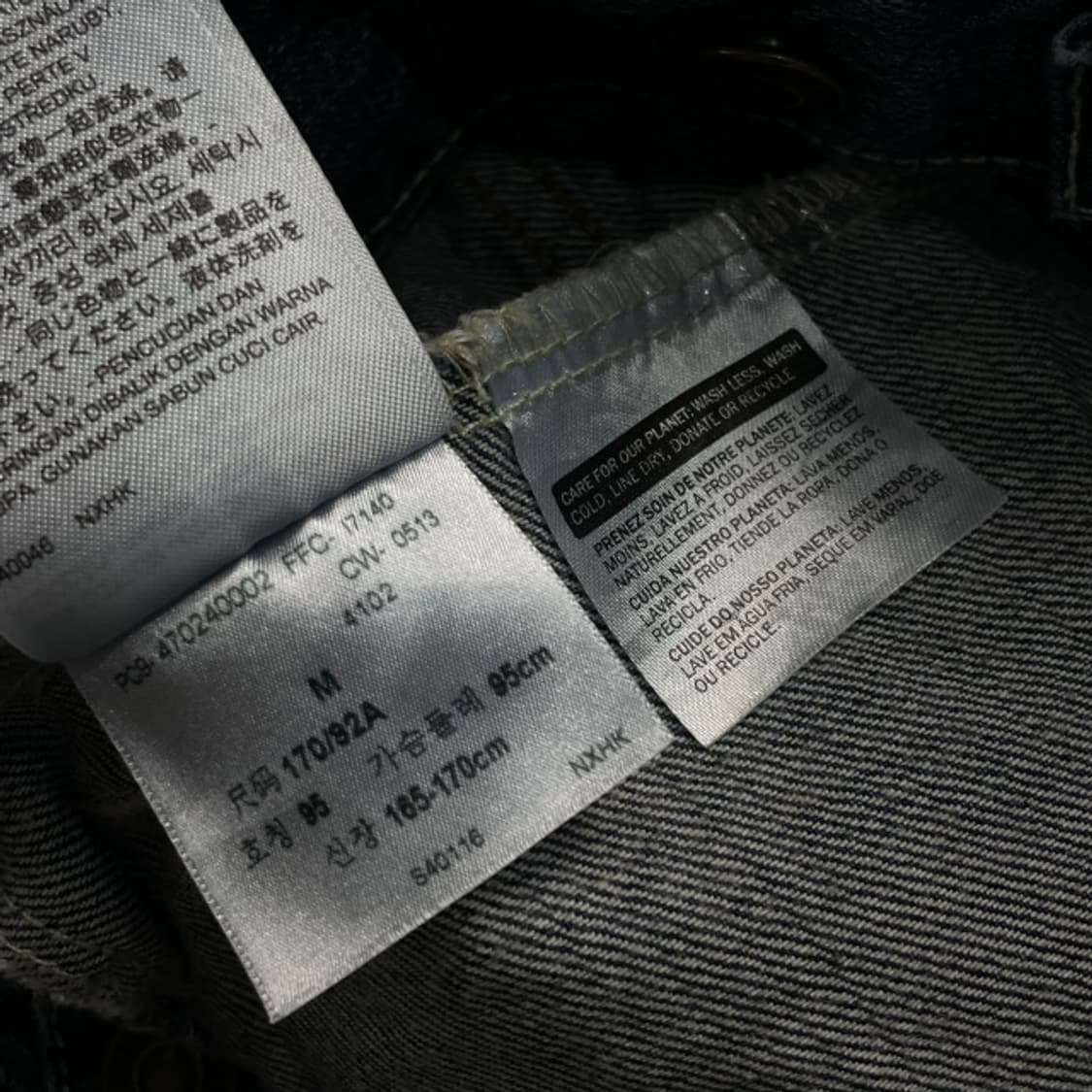 95 리바이스 데님 자켓  상품이미지4