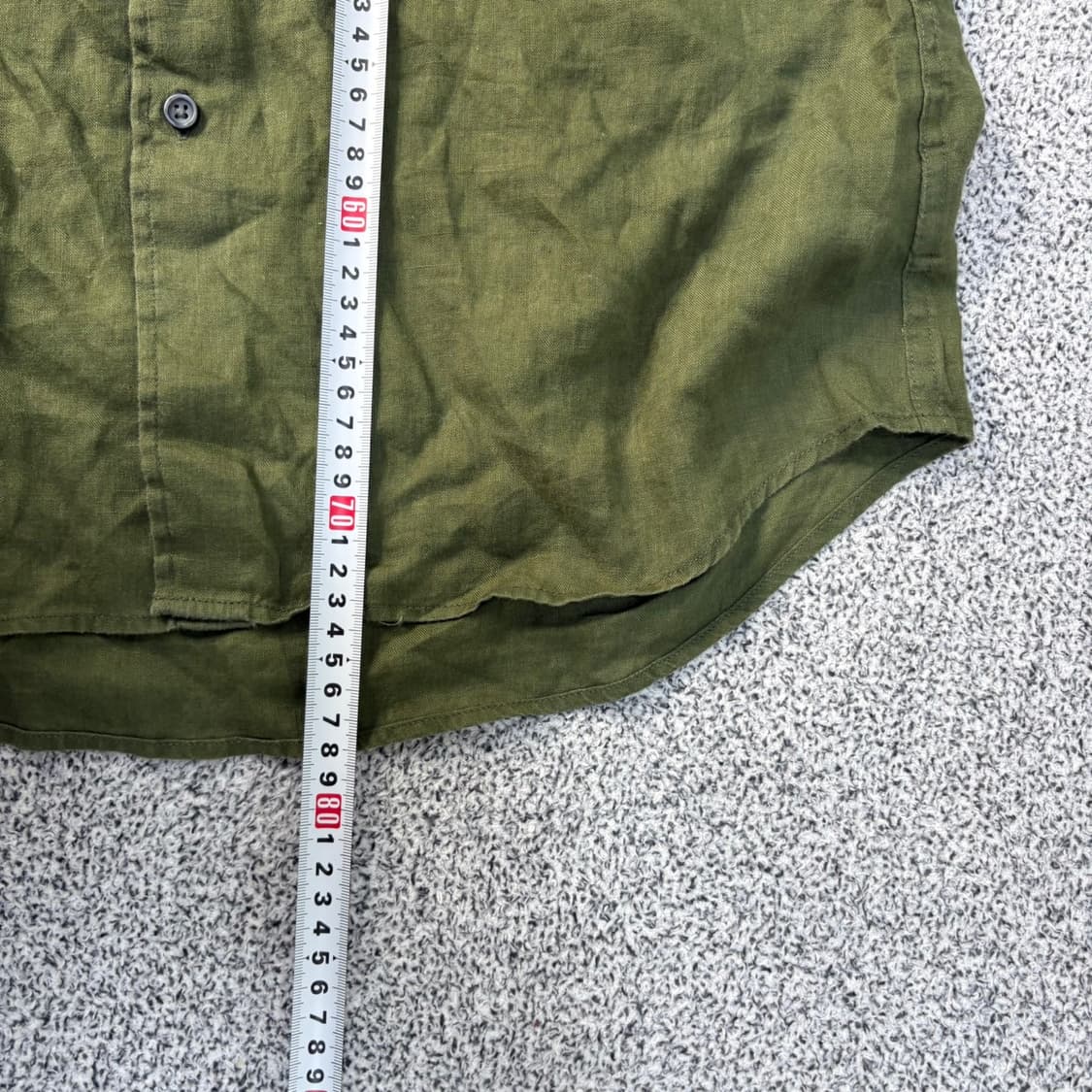 L 유니클로 남성 린넨 셔츠 남방 0407J 상품이미지8