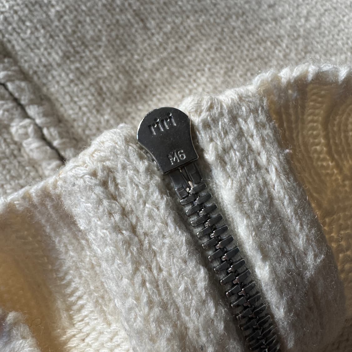 질샌더 캐시미어 집업 니트 (36) 상품이미지5