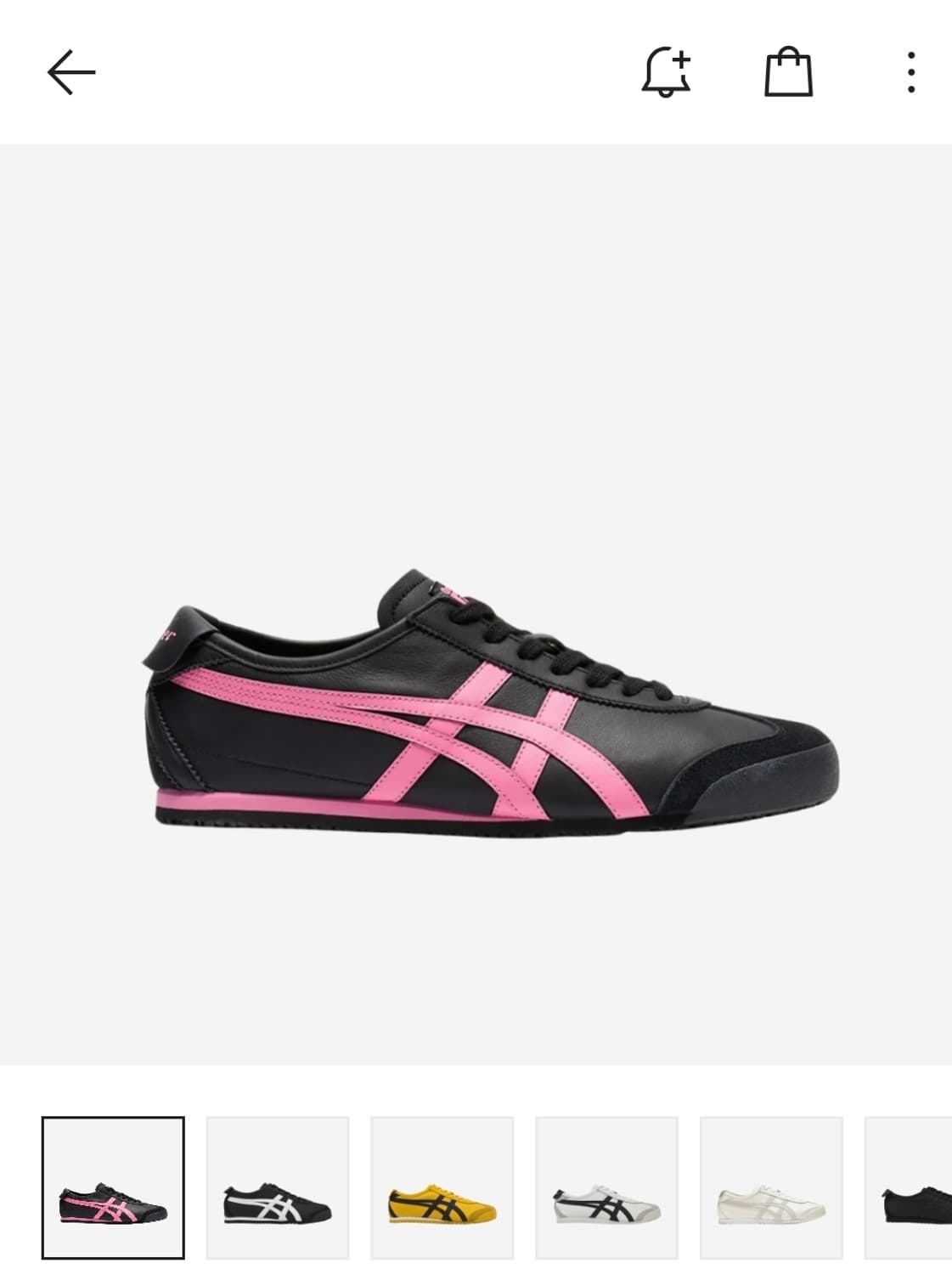 오니츠카타이거 멕시코 66 블랙 드래곤 플루트 240 상품이미지1