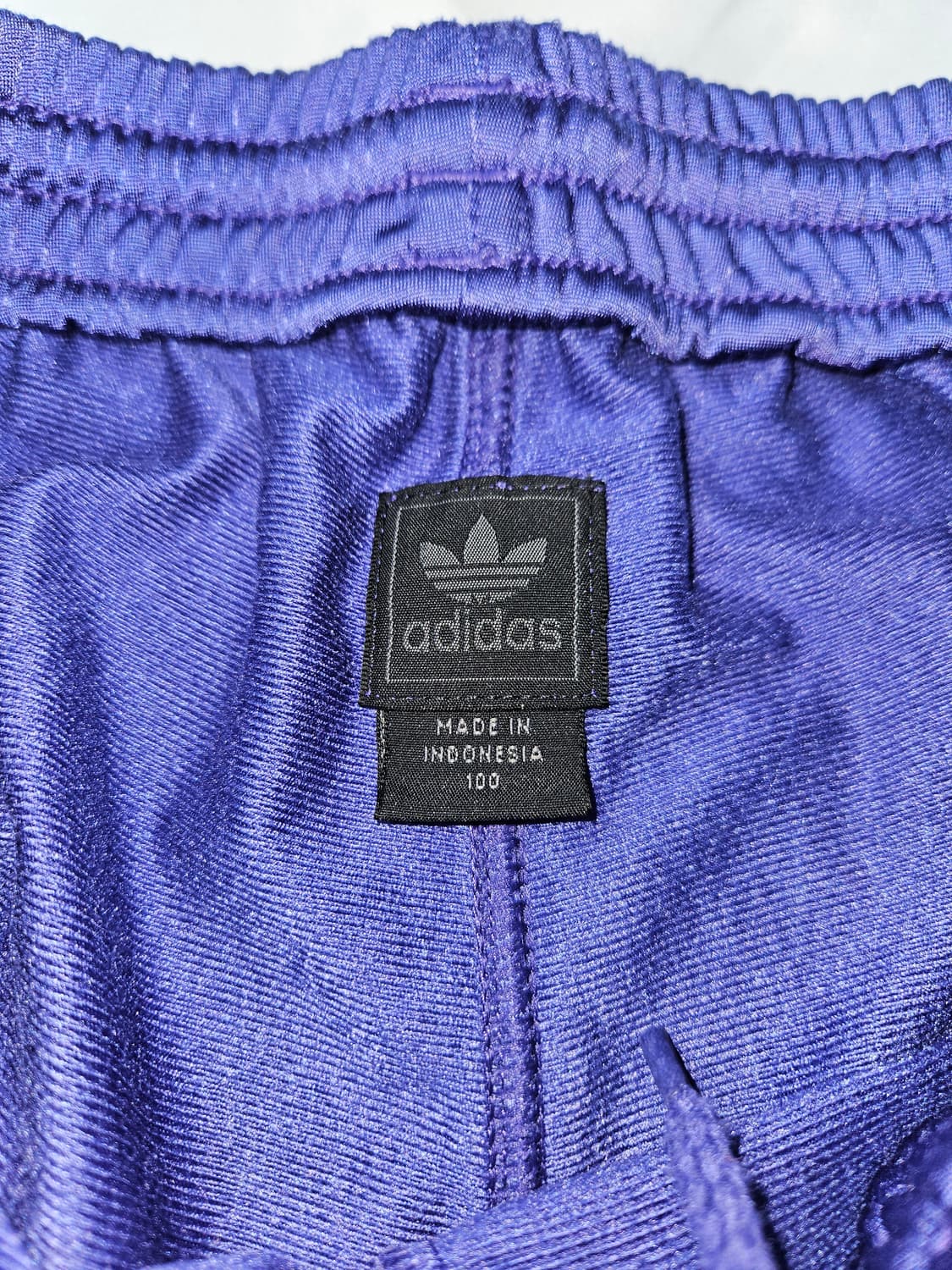 90s 아디다스 y2k 구파이어버드 트랙팬츠 희귀 블루베리 와이드핏 상품이미지4