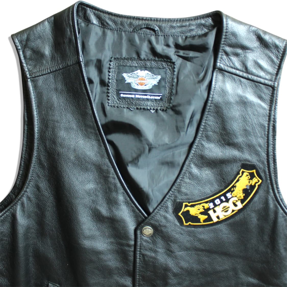 Harley Davidson Leather Vest 상품이미지6