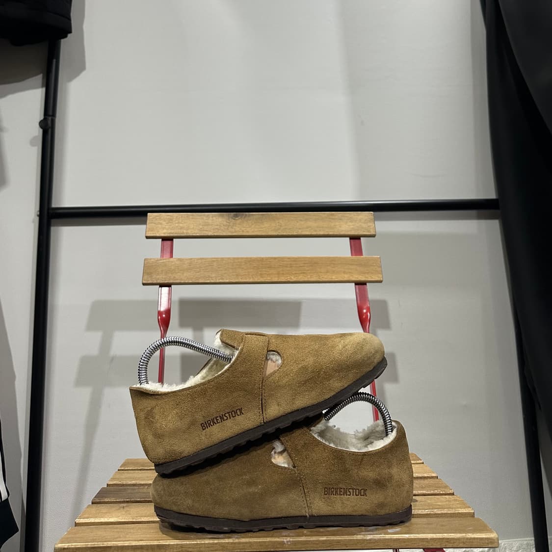 230) 버켄스탁 뮬 여성 여자 신발 런던 시어링 슈즈ㅑ 상품이미지8