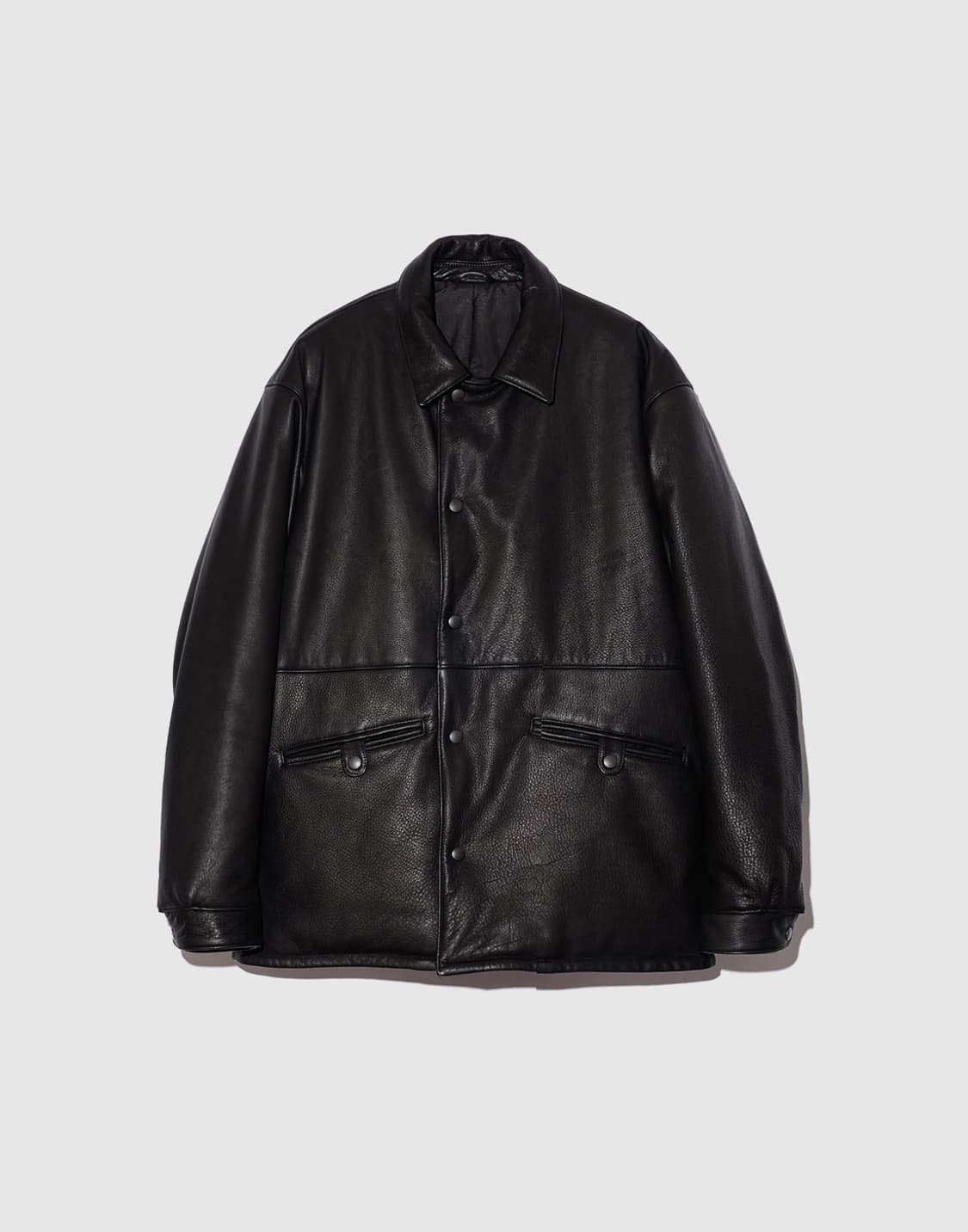 (최저가) 언유즈드 레더 카코트 자켓 25시즌 신상 상품이미지1