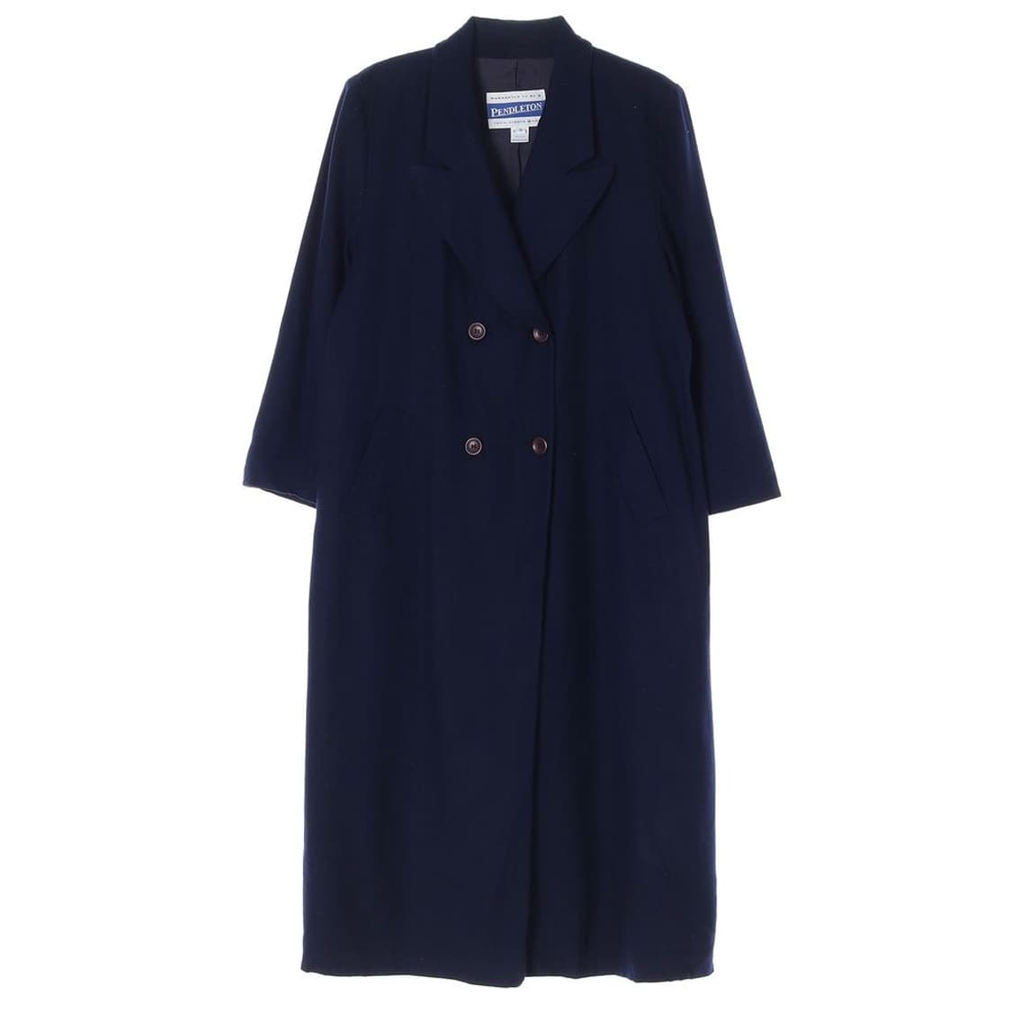 펜들턴 USA 울 100% 더블 브레스티드 롱 코트 (남성 XX 상품이미지1