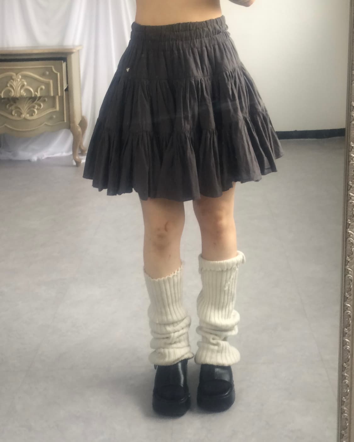 Diesel layer mini skirt 상품이미지8