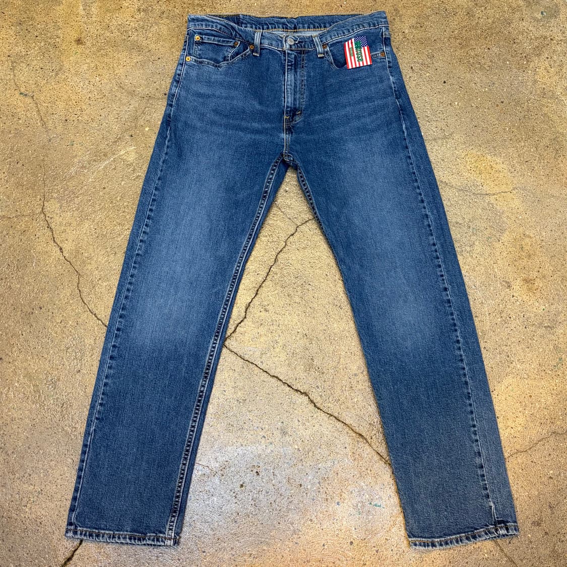 미국 빈티지 리바이스 505 스판 청바지 데님팬츠 상품이미지1