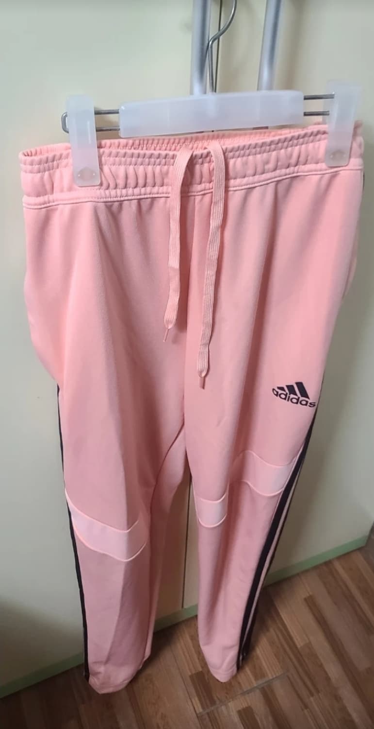 아디다스 핑크색 슬림핏 바지 (해외직구) 상품이미지1