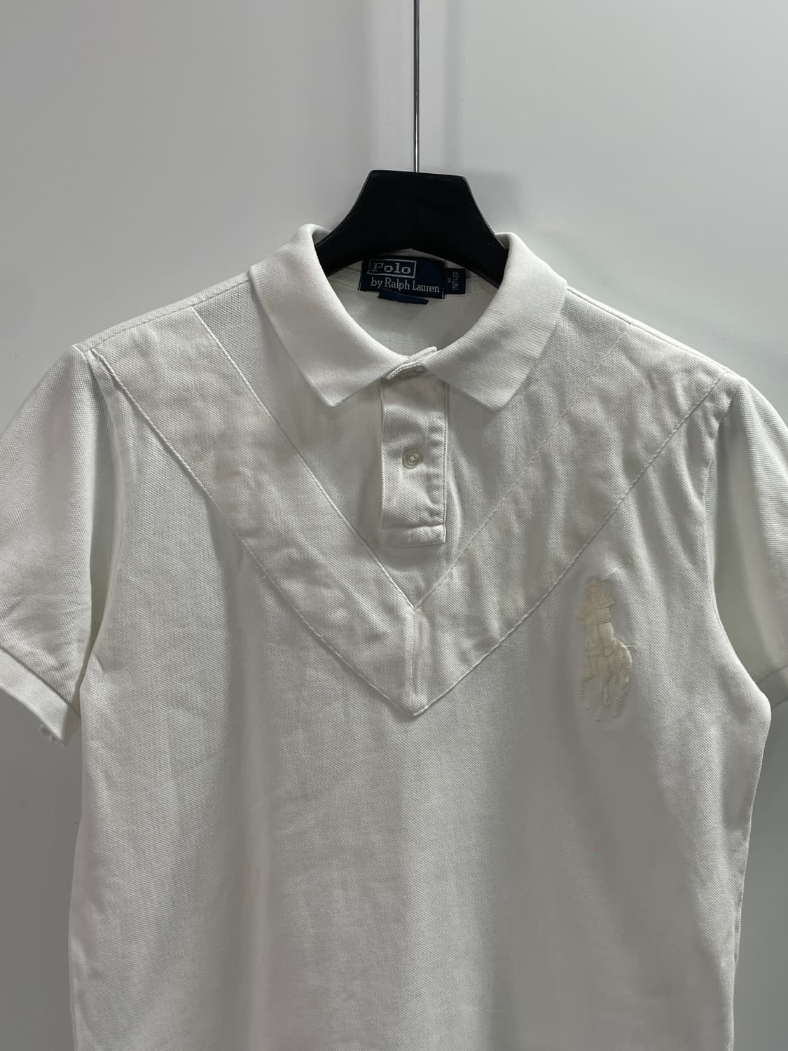 폴로 랄프로렌 빅포니 화이트 반팔 카라티 (on.522) 상품이미지2