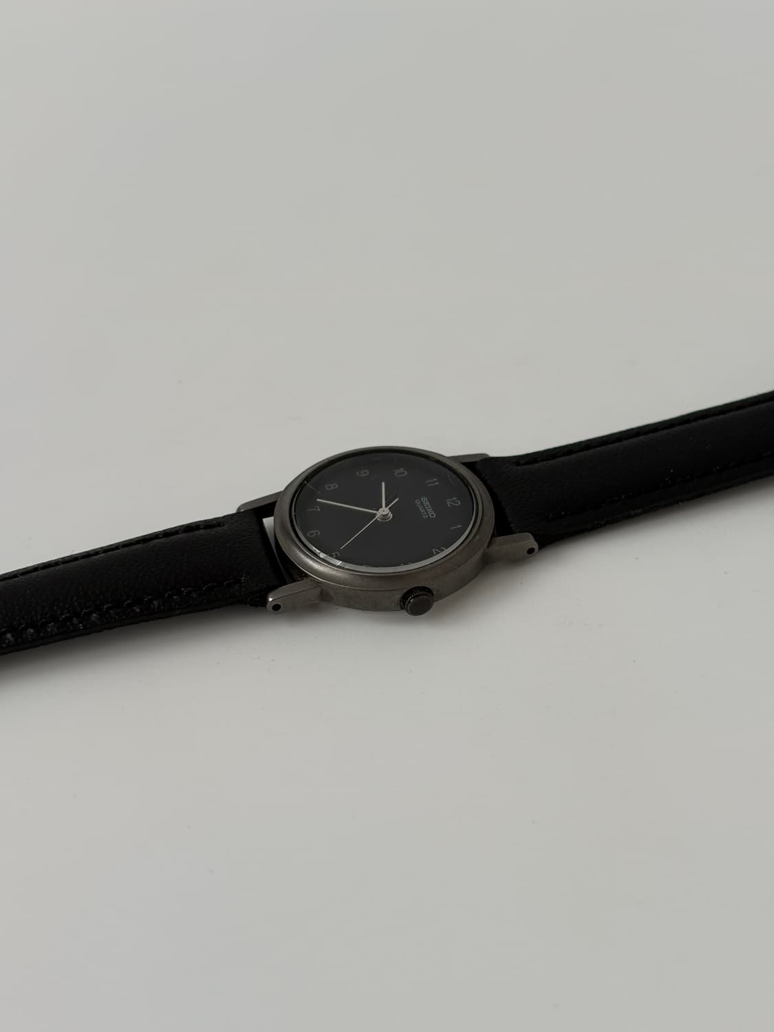 1980s Arabic Dial Black Ladies Quartz 상품이미지5