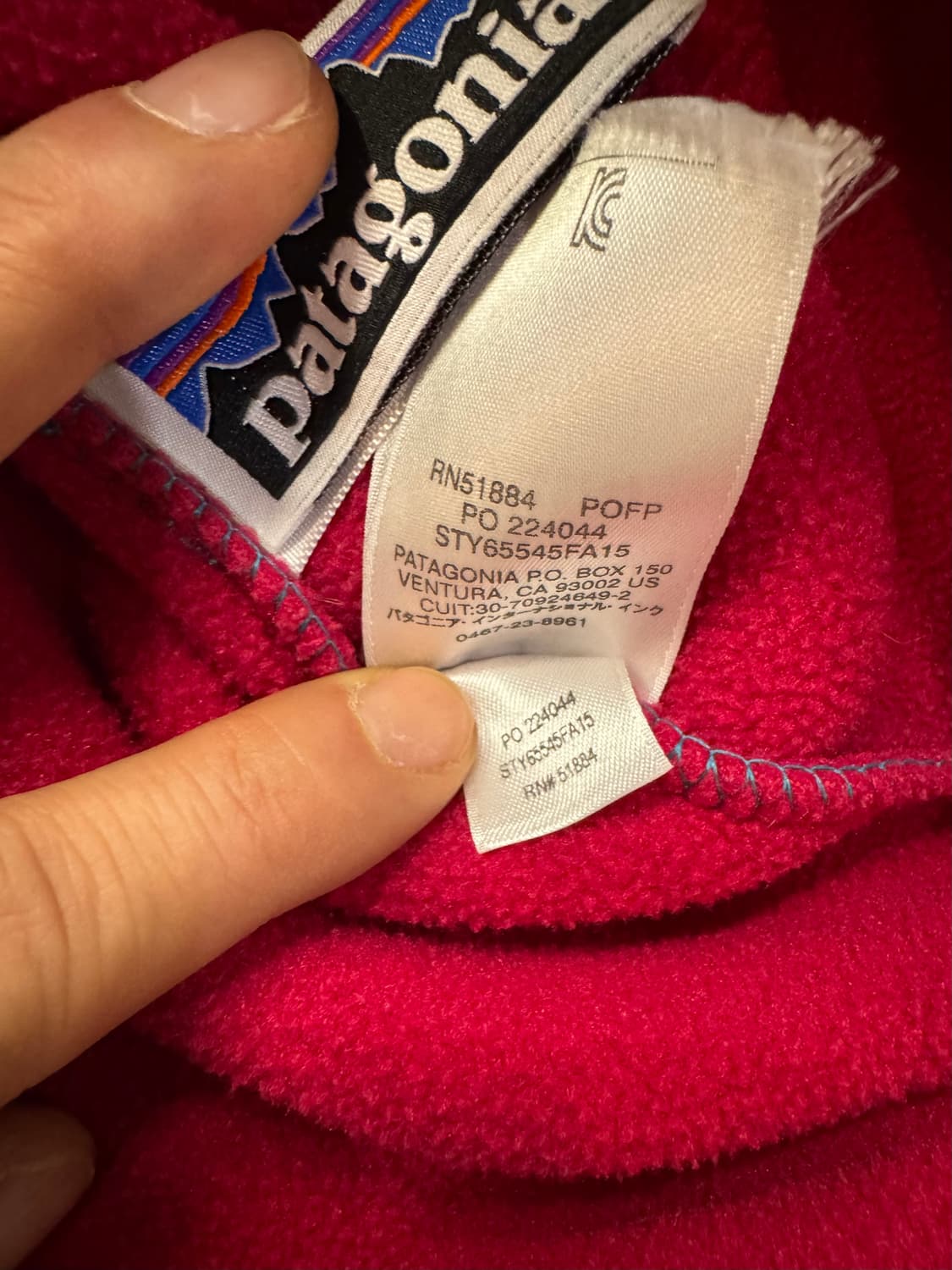 파타고니아 키즈 신칠라 스냅티 풀오버 🔺키즈 상품이미지5