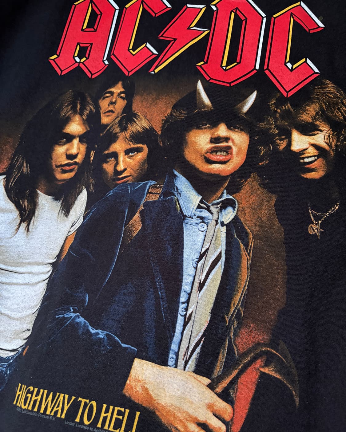 빈티지 00s 2001 ACDC 롱슬리브 밴드 티셔츠 상품이미지2