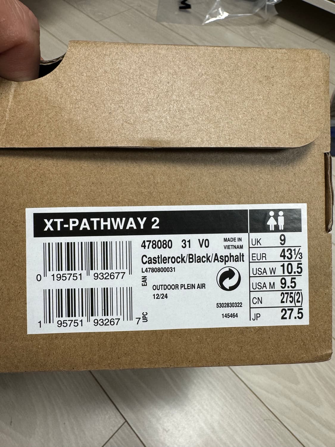 살로몬 XT-패스웨이2 캐슬락 275 상품이미지6