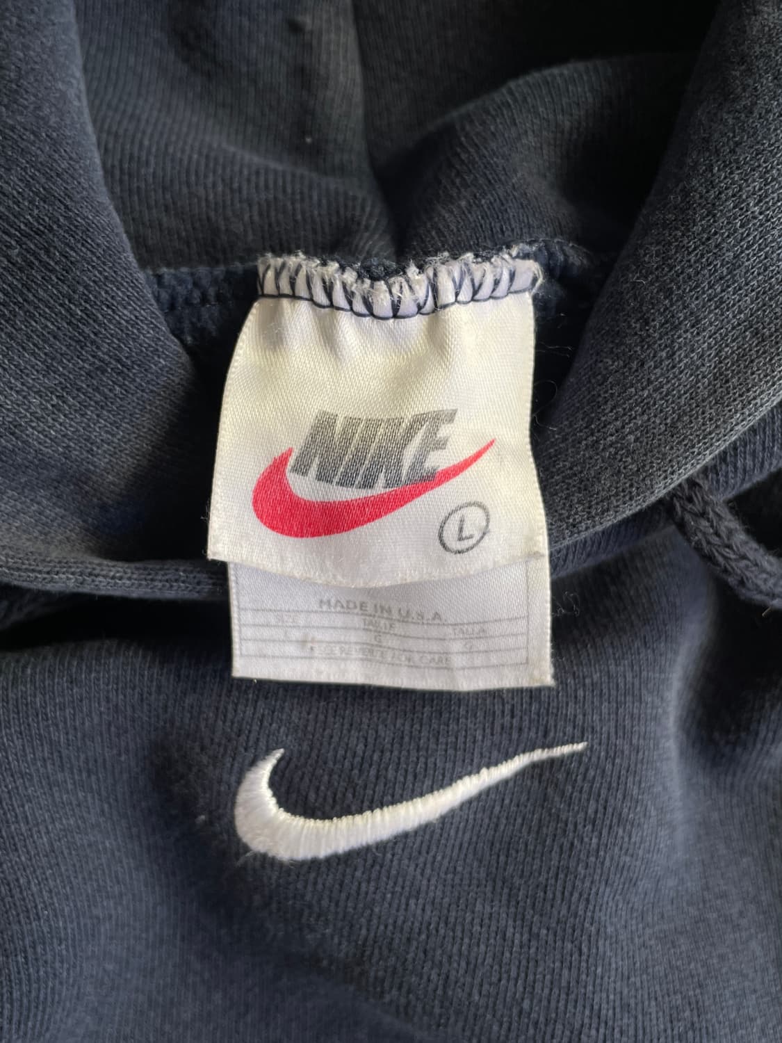 90s Nike Center Swoosh Hoodie 상품이미지7