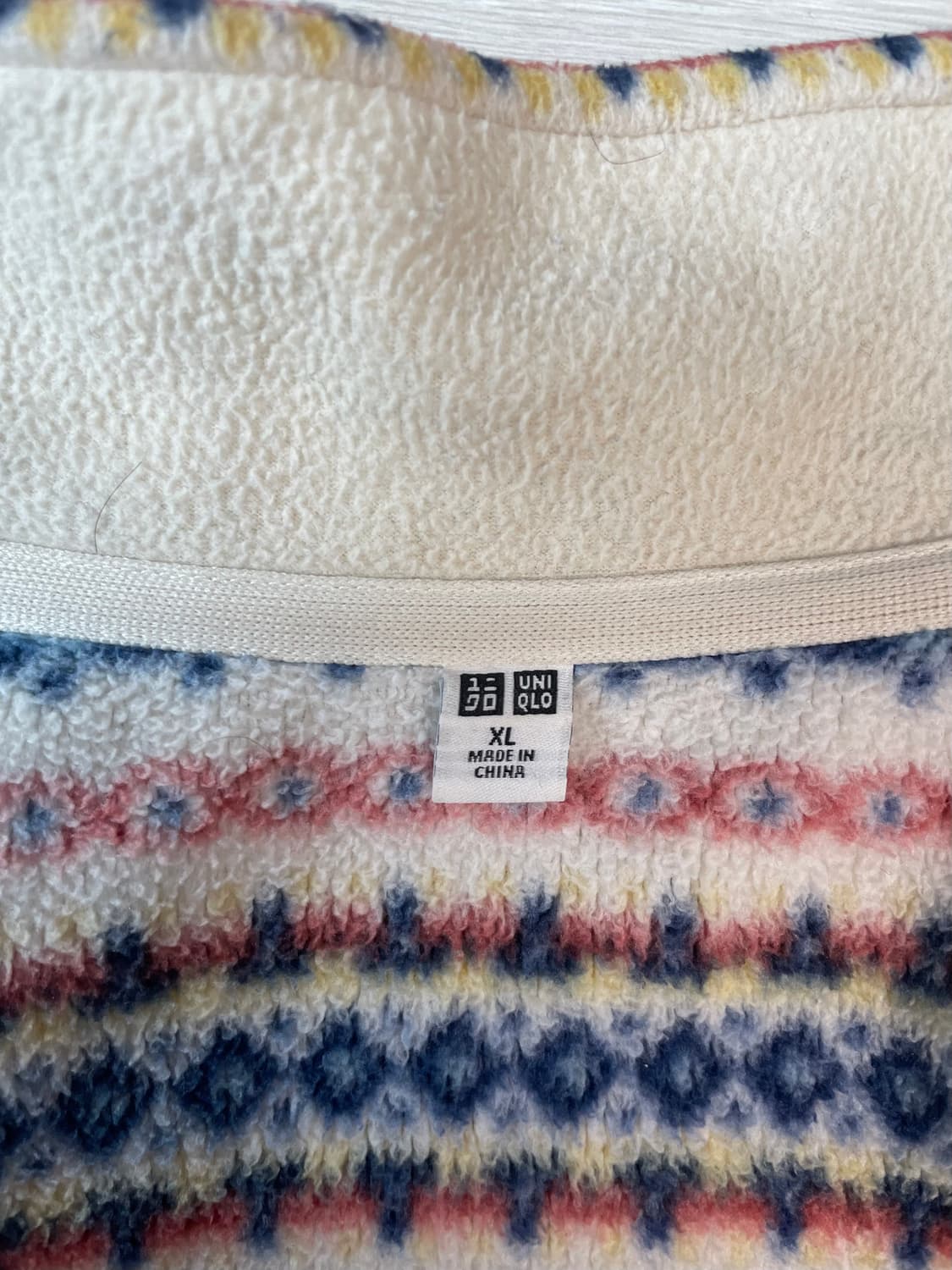 유니클로 패턴 플리스 자켓 상품이미지4